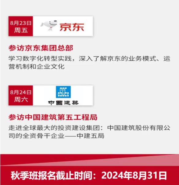 8.23|帶您走進世界500強企業(yè)京東、中國建筑5局