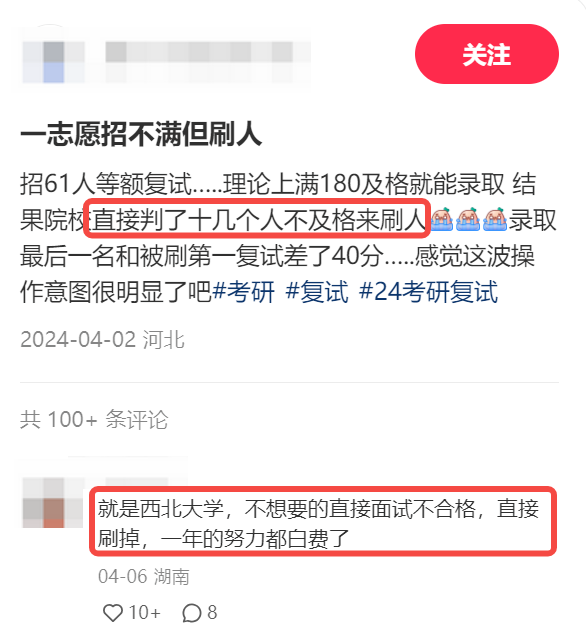 這些院校淘汰率最高82.8%！復(fù)試刷人超狠！