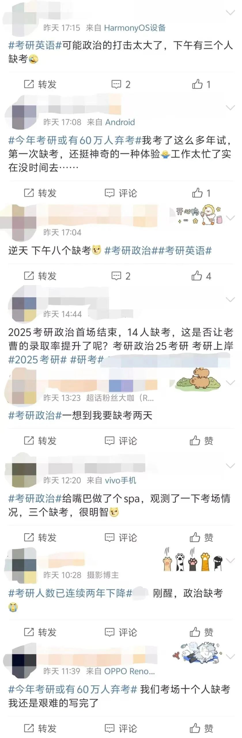 2025考研棄考人數(shù)！